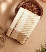 beige silk kerala kasavu Saree with  blouse