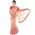 Resham Embroidery Heavy Dupion Border Cream Saree Deepawali Gift 272