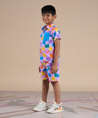 Multicolor cotton printed co-ord set 2