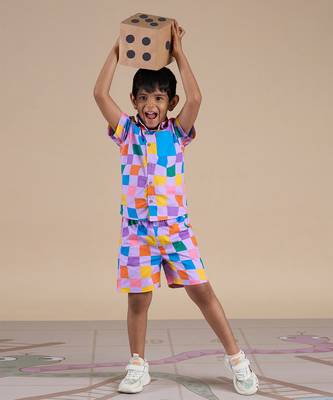 Multicolor cotton printed co-ord set 3