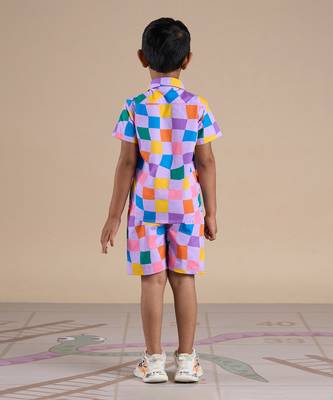 Multicolor cotton printed co-ord set 4