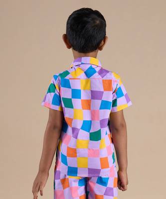 Multicolor cotton printed shirt 4