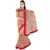 Floral Leaf Design Resham Embroidery Supernet Sari Deepawali Special Gift 275