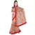 Floral Leaf Design Resham Embroidery Supernet Sari Deepawali Special Gift 275
