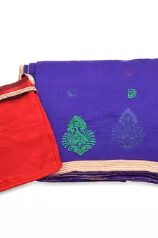 Zari Resham Embroidery Work Banarasi Supernet Sari Diwali Special Gift 280