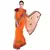 Zari Resham Embroidery Work N Fancy Border Saree Deepawali Gift 291