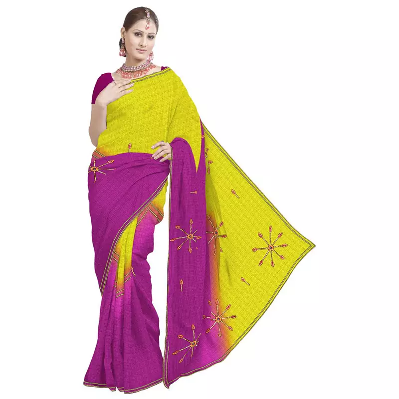 Rajasthani Kota Doria Pure Cotton Saree N Blouse Diwali Gift 162
