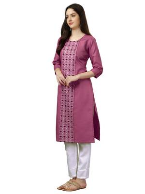 Fancy Designer Straight  Kurta for Women for casual and festive seasons 3