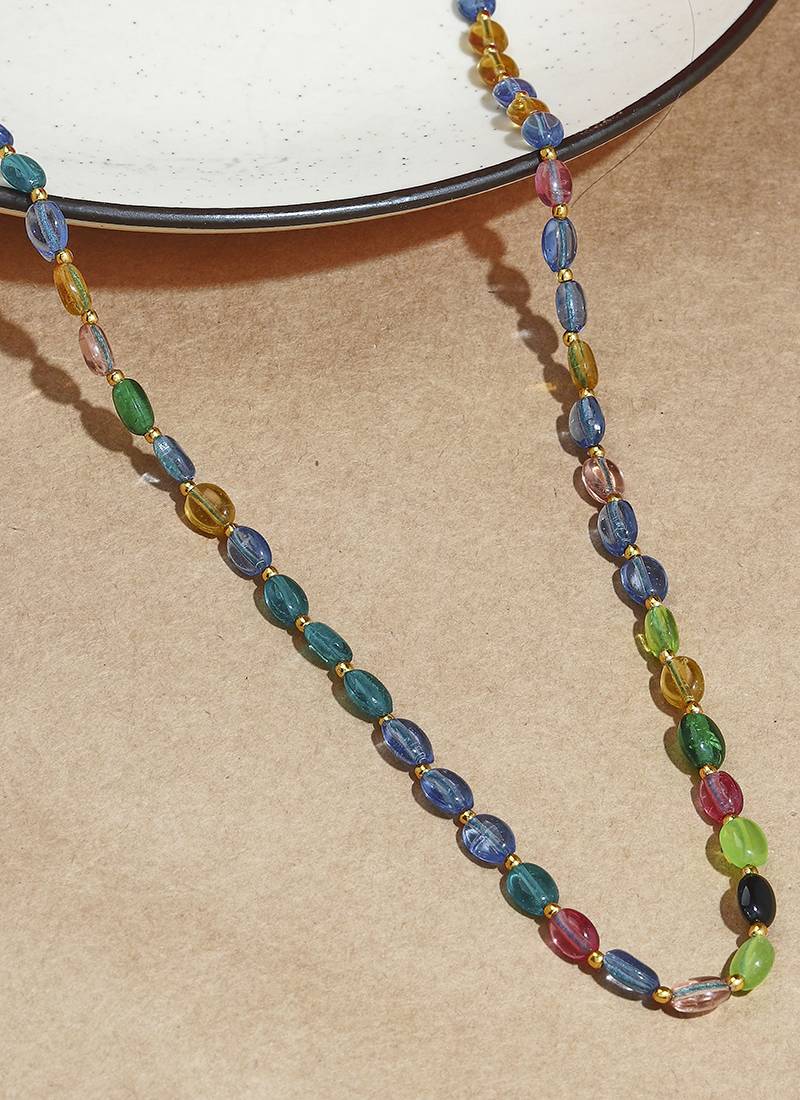 Rainbow Radiance: Multicolored Necklace