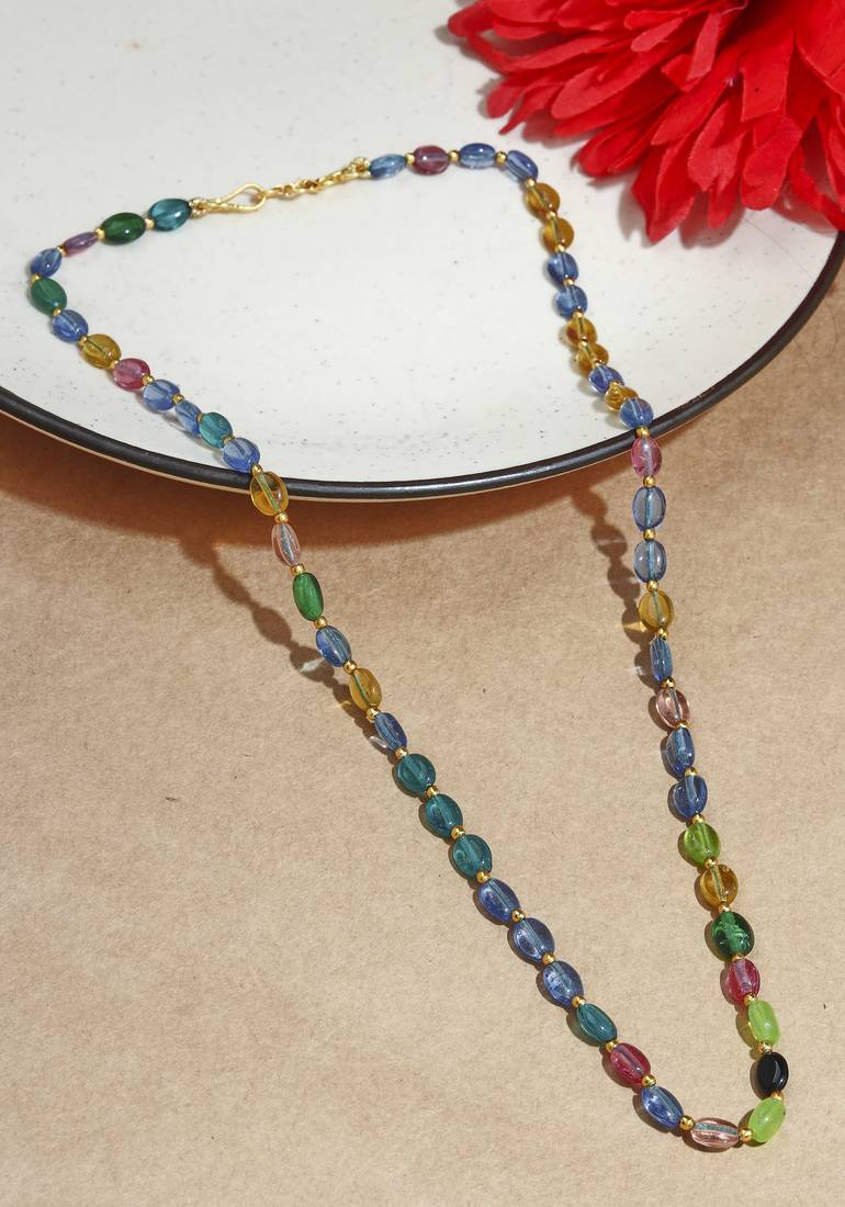 Rainbow Radiance: Multicolored Necklace