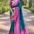 Green Soft Silk Contrast Gold Zari Woven Saree
