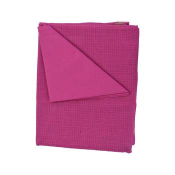 Designer Golden Zari Work Magenta Kota Doria Saree Deepawali Gift 308 4