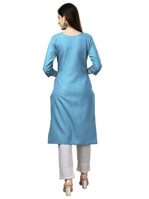 Fancy Designer Straight  Kurta for Women for casual and festive seasons 2