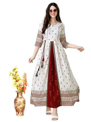 designer Trending Long Flared Anarkali Gown for womens for party and festive use 5
