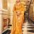 Yellow Banarasi Tussar Silk Zari Woven Saree With Brocade Blouse For Women