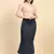 Trendmalls Grey Lycra Spandex Petticoat Skirts for Women Saree Shape Wear Dress