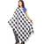 Black N White Chequered Warm Kashmiri Scarf Stole Deepawali Gift 137