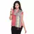 Paisley Stripes Design Multicolor Fancy Silk Stole Diwali Gift 161