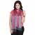 Multicolor Abstract Designs Reversible Silk Stole Deepawali Special Gift 162