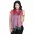 Multicolor Abstract Designs Reversible Silk Stole Deepawali Special Gift 162