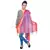 Multicolor Abstract Designs Reversible Silk Stole Deepawali Special Gift 162