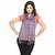 Multi Colour Stripes Pattern Reversible Silk Stole Deepawali Gift 165