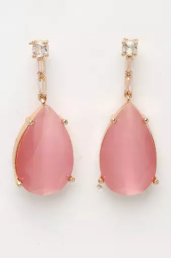 Women rose gold artificial stones studded handcrafted jewellery set