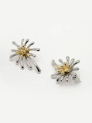 Women silver-plated drop earrings 5