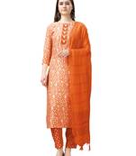 WILNERCROWN Designer Trending ethnic set kurta, pant and dupatta set for women for casual and festive wear