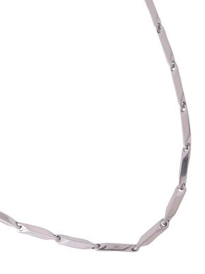 Men rhodium-plated stainless steel bohemian chain 5