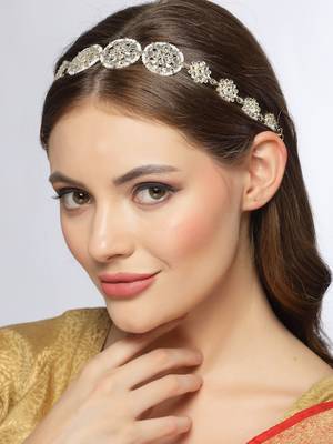 Women's gold-plated traditional trending matha patti 1