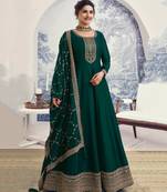 Prachi Desai Beautiful Green Georgette Silk Anarkali Suit