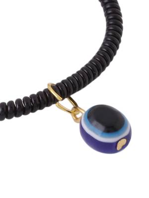 Women black evil eye adjustable bracelet 3