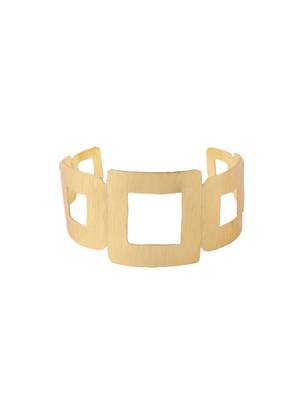Women gold plated adjustable kada bracelet 3