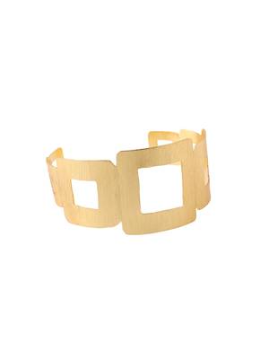 Women gold plated adjustable kada bracelet 4