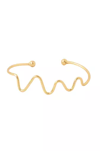 Women gold plated adjustable kada bracelet