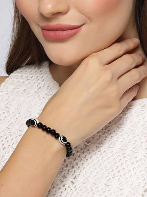 Unisex evil eye beaded adjustable bracelet 3