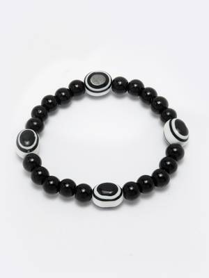 Unisex evil eye beaded adjustable bracelet 5