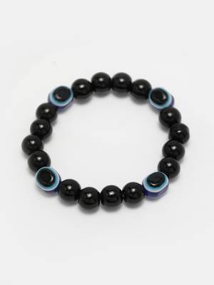 Unisex evil eye beaded adjustable bracelet 3