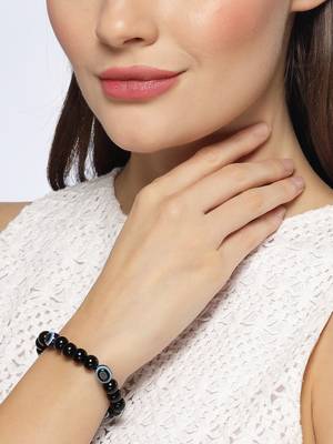 Unisex evil eye beaded adjustable bracelet 4