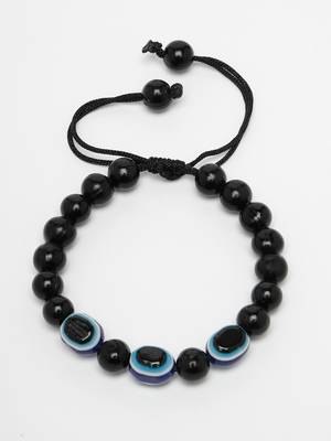 Unisex evil eye unisex black thread bracelet 5