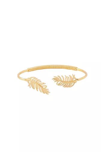 Women gold plated adjustable kada bracelet
