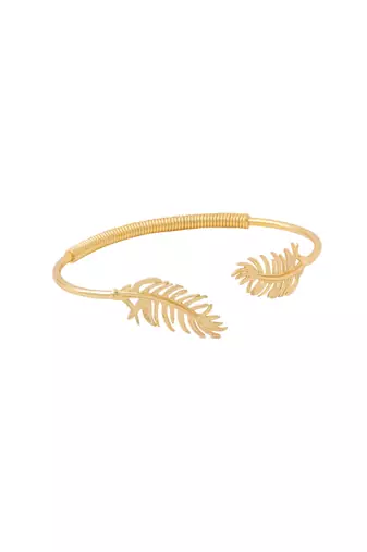 Women gold plated adjustable kada bracelet
