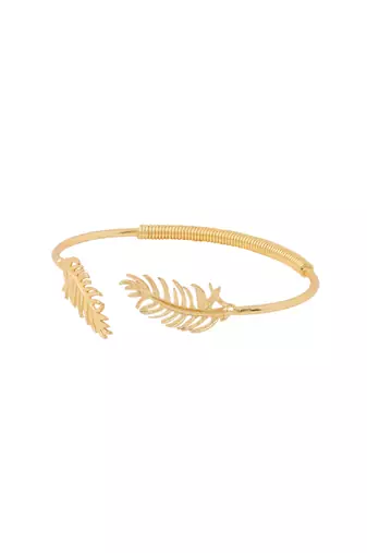 Women gold plated adjustable kada bracelet
