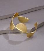 Women gold plated adjustable kada bracelet