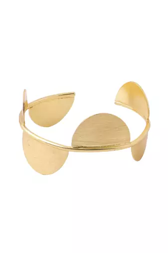 Women gold plated adjustable kada bracelet