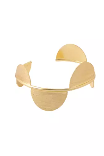 Women gold plated adjustable kada bracelet