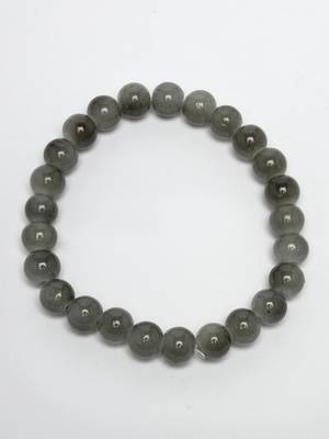 Unisex set of 7 artificial beads elasticated bracelet 3