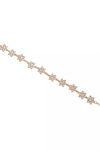 Women's gold-plated traditional trending matha patti