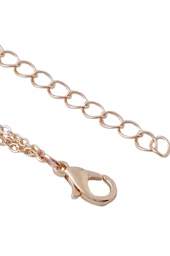 Women's 3 layered gold-plated minimal layered necklace